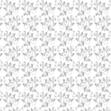 Seamless Floral Pattern Stock Illustration