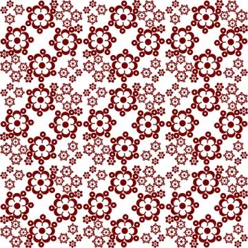 Seamless floral pattern Stock Illustration