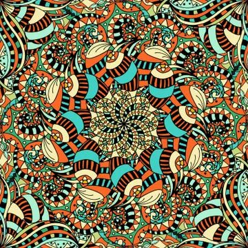 Seamless Floral Pattern Stock Illustration