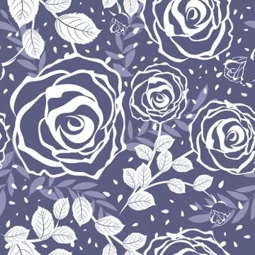 Seamless floral pattern 스톡 일러스트