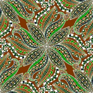 Seamless Floral Pattern Illustrazione stock