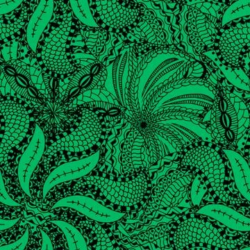 Seamless Floral Pattern Illustrazione stock