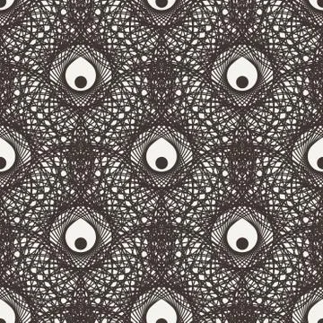 Seamless floral pattern Stock Illustration