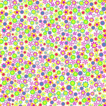 Seamless floral pattern Stock Illustration