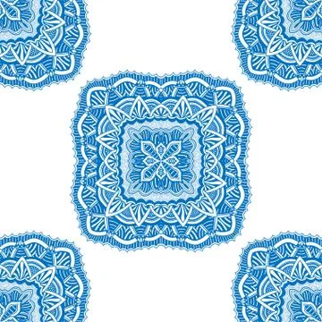 Seamless floral pattern イラスト素材