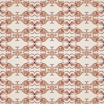 Seamless floral pattern Stock Illustration