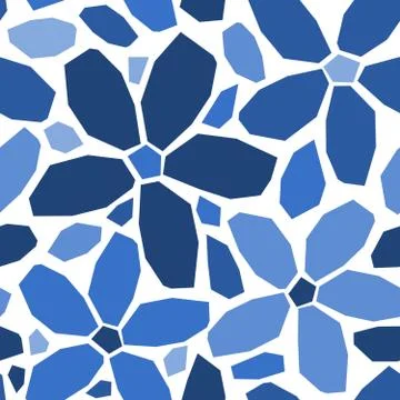 Seamless Floral Pattern Stock Illustration