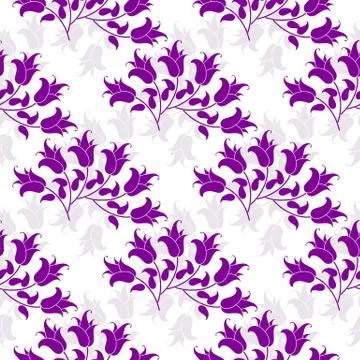 Seamless floral pattern Stock Illustration