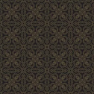 Seamless floral pattern. Stock Illustration