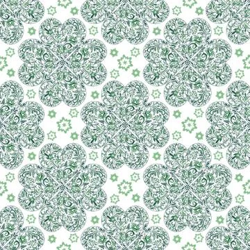 Seamless floral pattern Illustrazione stock