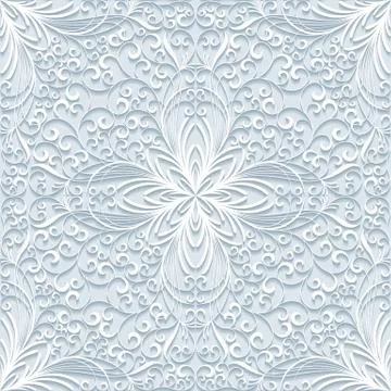 Seamless floral pattern Stock Illustration