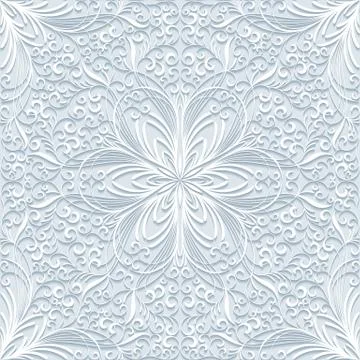 Seamless floral pattern Stock Illustration