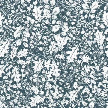 Seamless floral pattern Stockillustratie