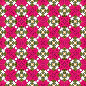 Seamless floral pattern Stock Illustration