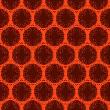 Seamless floral pattern Illustrazione stock