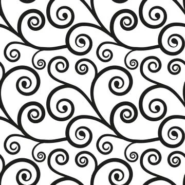 Seamless floral pattern Stock Illustration