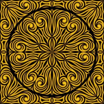 Seamless floral pattern Stock Illustration