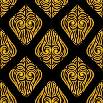 Seamless floral pattern Stock Illustration