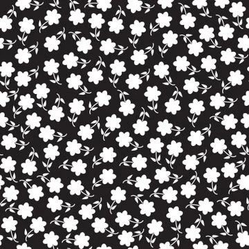 Seamless floral pattern Stock Illustration