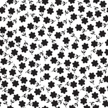 Seamless floral pattern Illustrazione stock