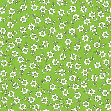 Seamless floral pattern Stock Illustration