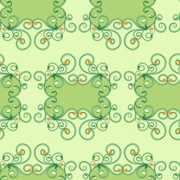 Seamless floral pattern Stock Illustration