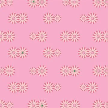 Seamless floral pattern Stock Illustration