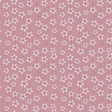 Seamless floral pattern.  Stock Illustration