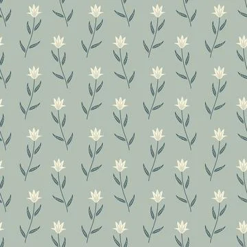 Seamless floral pattern Stock Illustration