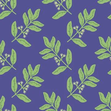 Seamless floral pattern Stock Illustration
