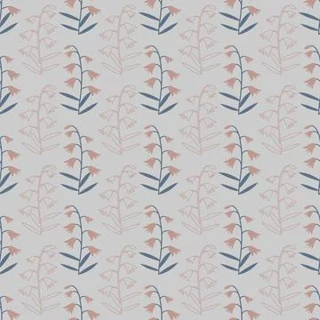 Seamless floral pattern Stock Illustration