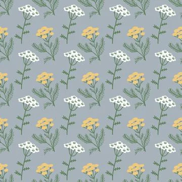 Seamless floral pattern Stock Illustration