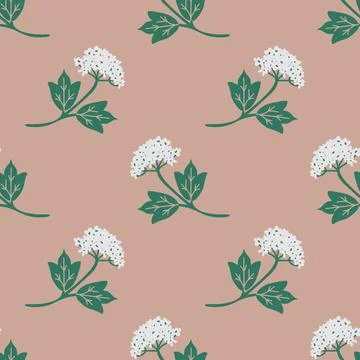 Seamless floral pattern Stock Illustration