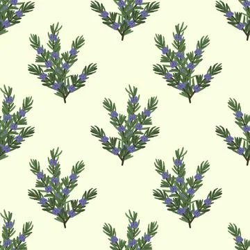 Seamless floral pattern Stock Illustration