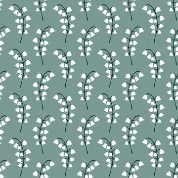 Seamless floral pattern Stock Illustration