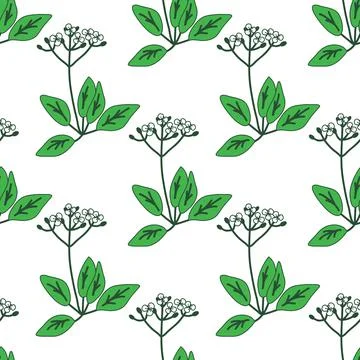 Seamless floral pattern Stock-Illustration