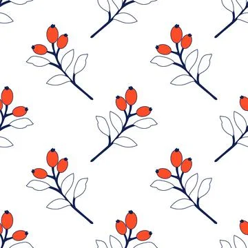 Seamless floral pattern Stock Illustration