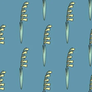 Seamless floral pattern Stock Illustration