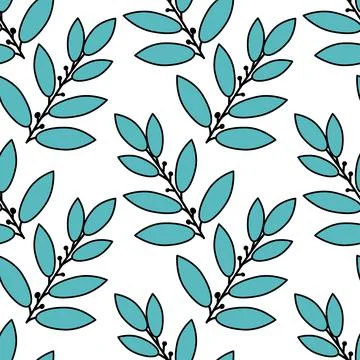 Seamless floral pattern Stock Illustration