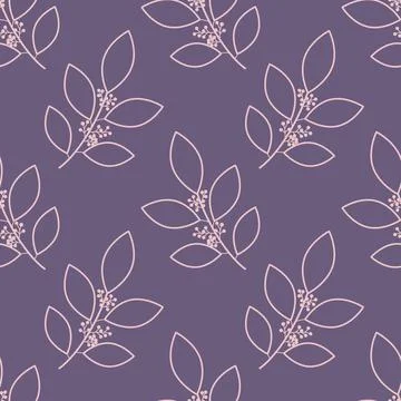Seamless floral pattern Stock Illustration