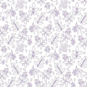 Seamless floral pattern Stock Illustration