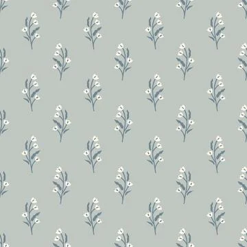 Seamless floral pattern Illustrazione stock