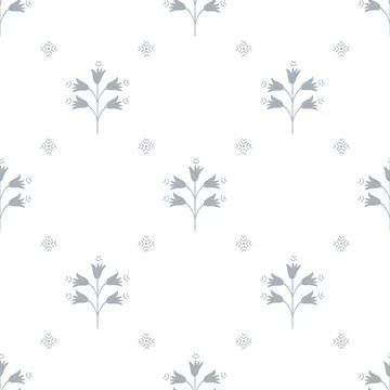 Seamless floral pattern Stock Illustration