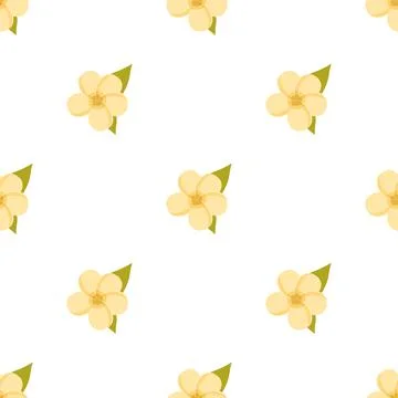 Seamless floral pattern Stock Illustration
