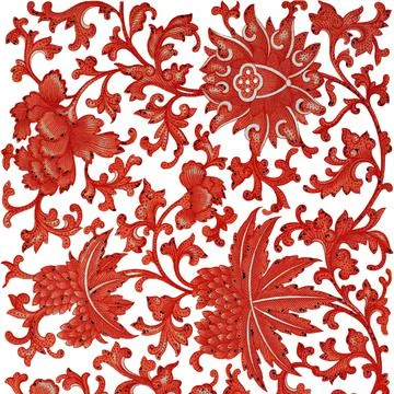 Seamless floral pattern Stock Illustration