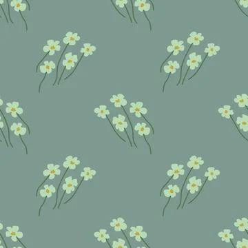 Seamless floral pattern Stock Illustration