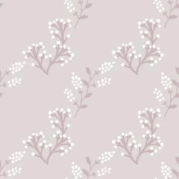 Seamless floral pattern Stock Illustration