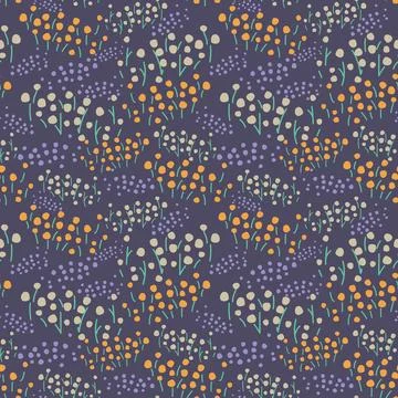Seamless floral pattern Stock Illustration