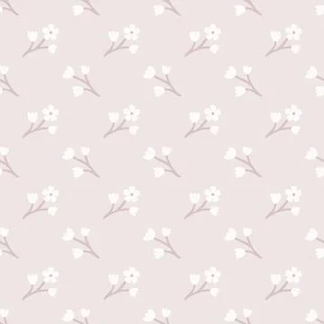 Seamless floral pattern Stock Illustration