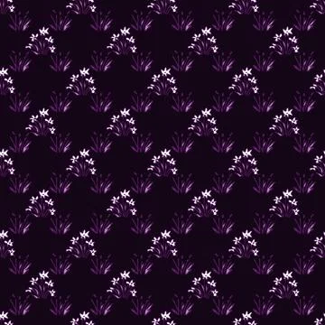 Seamless floral pattern Stock Illustration